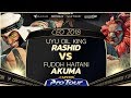 UYU Oil King (Rashid) vs Fudoh Haitani (Akuma) - CEO 2018 - Top 96 - CPT 2018