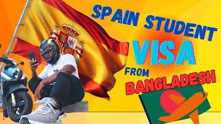 Spain student visa from Bangladesh ॥ বাংলাদেশ থেকে স্পেনের স্টুডেন্ট ভিসা || 2025 #spain