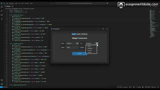 Python Unit Converter Demo | Python Homework Help - AssignmentDude.com