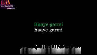 Garmi Karaoke| Street Dancer 3d|Badhshah