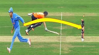 Top 5 Fantastic Run Outs in Cricket History - Unbelievable Run Outs !!