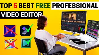 🔥Top 5 Best Video Editing Software free Pc || best video editor for pc || video editor for pc