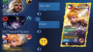 INI PADA KENAPA DAH ORANG-ORANG ?? FANNY GUA DI KATA IN DARAT MULUK MOBILE - LEGENDS