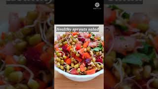 Healthy sprouts salad #Healthy breakfast #Shorts