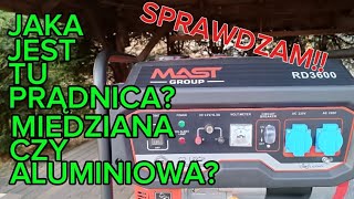 Test Prądnicy. Agregat prądotwórczy Aluminium czy Miedź??!!