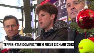 Dominic Thiem freut sich auf 2018