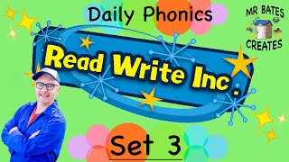 DAILY PHONICS PRACTICE Read Write Inc Phonics Set 3 The Shed School