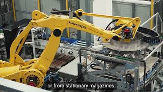 Robotic Paint Can Palletizing System | Wikpol