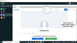 how to use fb messanger with site giant multichat