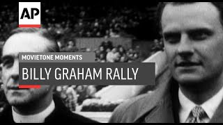 Billy Graham Rally - 1973 | Movietone Moments | 21 Feb 20