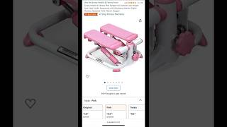 Amazon Sunny Health Pink Mini Stepper