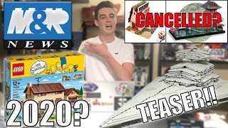 LEGO Star Wars UCS Star Destroyer TEASED! LEGO SIMPSONS 2020? LEGO Ideas CANCELLED! | LEGO NEWS
