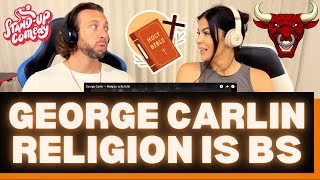 2 Church Goers First Time Reaction to George Carlin Religion is Bull - WILL GOD STRIKE HIM DEAD?! 🤔