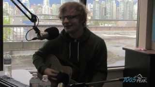 Ed Sheeran - "The A Team" - LIVE at 102.7 The PEAK