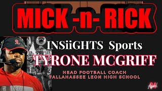 Mick n Rick with Tyrone McGriff, Leon HS Head Football Coach