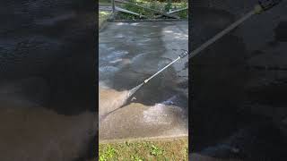 This Craftsman Pressure Washer is amazing! Watch to the end! #pressurewashing #satisfying