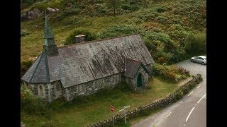 Drone Footage of Ladies View,  Ring of Kerry in Killarney