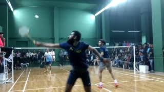 Vasai kala krida badminton men's doubles final