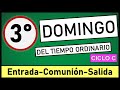 🟢CANTOS PARA III DOMINGO DEL TIEMPO ORDINARIO │21 de enero 2024 │Haz tu Proyecto de trabajo