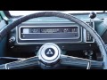 van insided showing controls 1969 dodge a108