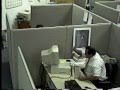 funny video. angry man at work stress