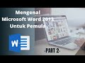 TAB MENU INSERT - MICROSOFT OFFICE WORD 2013 UNTUK PEMULA - Bagian 2