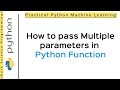 Python Tutorial 12 - Functions | Functions with Multiple Parameters in Python