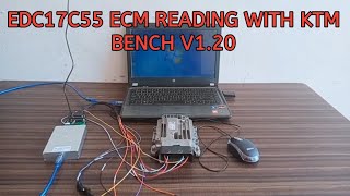 EDC17C55 ECU/ECM READING WITH KTM BENCH WITHOUT OPENING ECU