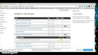 How To Look At Your Grades on Genesis and Grades/Comments on Canvas