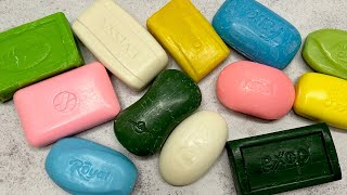 Dry soap cutting 🧼🤍💛🩷💚/ Мыльные братья резка сухого мыла / ASMR