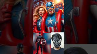 Superheroes as Good Samaritan ❤️ Avengers vs Dc - All Marvel Characters #avengers #shorts #marvel