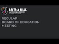 BHUSD Regular Board of Education Meeting | October 8th, 2024