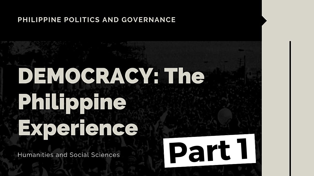 Philippine Democracy | Part 1 - YouTube