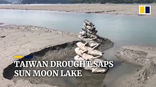 Sun Moon Lake shrinking as Taiwan’s worst drought in over 50 years grips island