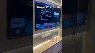 XIOMI TV (55 inches) X Pro 4K Unboxing \u0026 Installation #youtubeshorts #shorts #Google TV