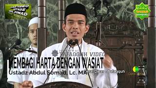 Membagi Harta Dengan Wasiat || Koleksi Video Ustadz Abdul Somad