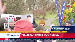 TRZASKOWSKIEMU PUŚCIŁY NERWY? Zaskakujące zachowanie prezydenta Warszawy