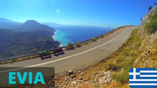 Exploring Evia, Greece, Motorcycle trip