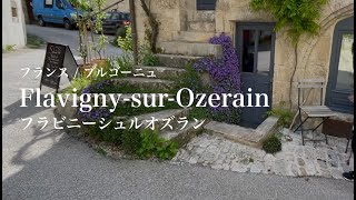 穴場のフランス🇫🇷 ③ 花に囲まれた中世の村お散歩！ ブルゴーニュ / フラヴィニー・シュル・オズラン / 田舎 / 旅行 / 観光 / 可愛いお土産見つけた！