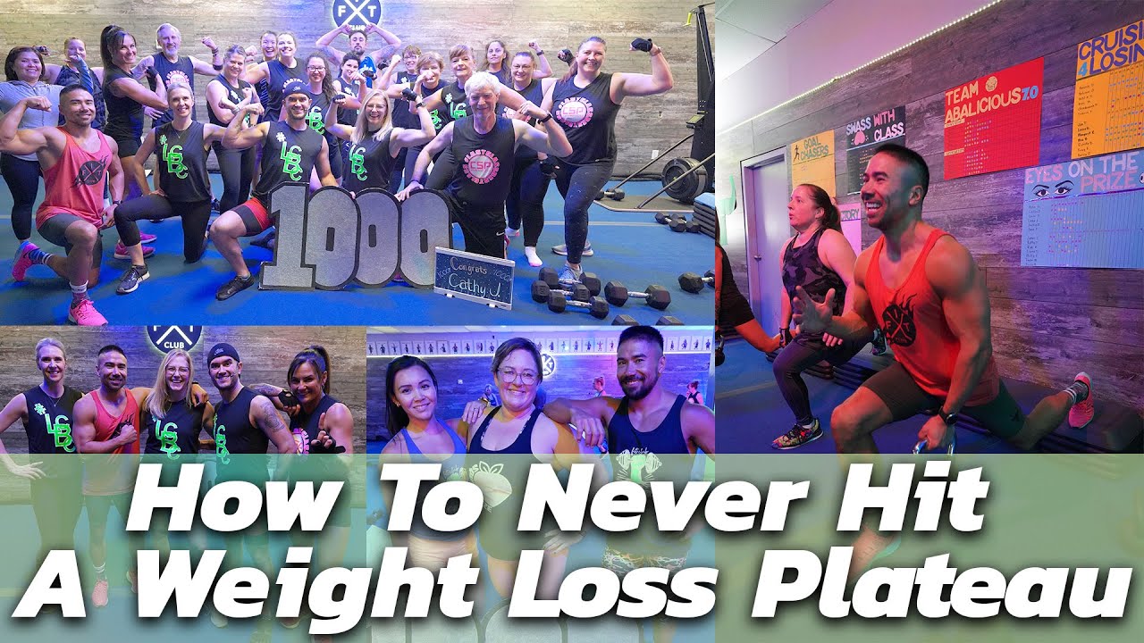 How To Never Hit A Weight Loss Plateau