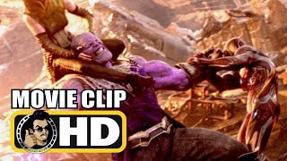 AVENGERS INFINITY WAR Extended Thanos Fight Scene & B-Roll (2018) Marvel