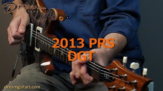 2013 PRS DGT, Mahogany \u0026 Wood Library Quilted Maple