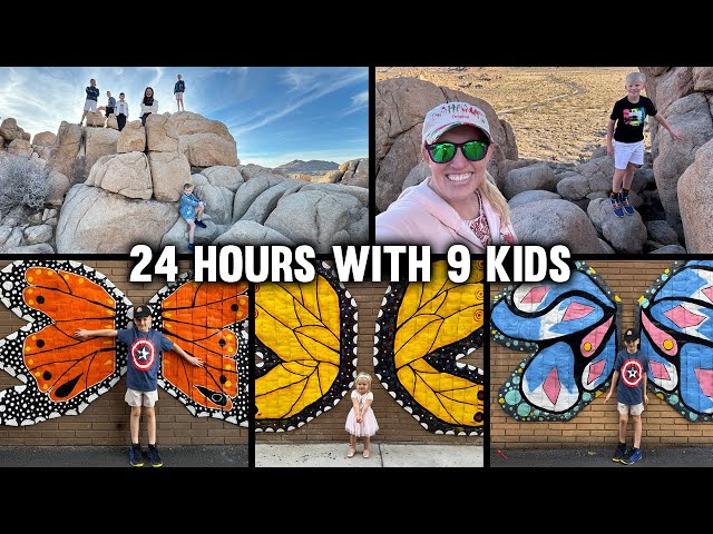 24 Hours With 9 Kids Videos For Kids