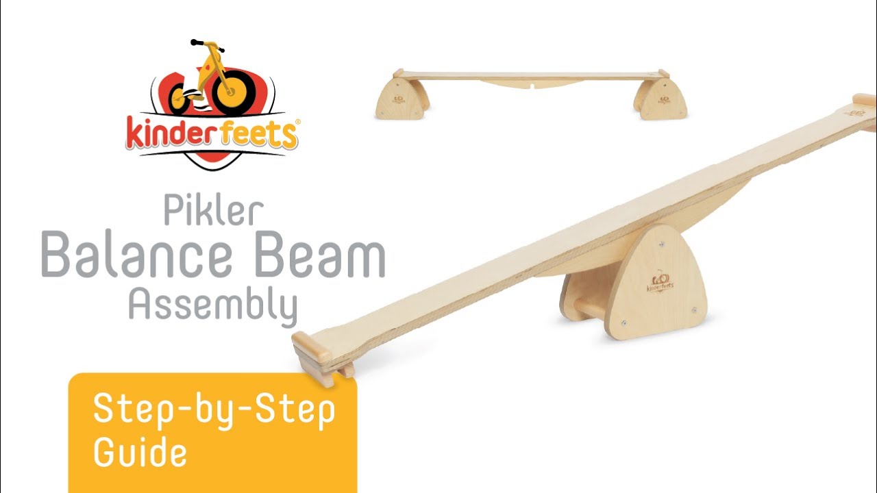 Kinderfeets Balance Beam And See Saw Instructions And Assembly Youtube