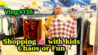 Mom Says No, But Kids Say Yes! Can Mom Control their Shopping? Vlog #136