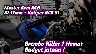 Review singkat master rem RCB S1 17mm | worth it kah ? #rcb #cbr150r #racingboy