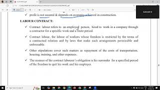 unit 4  types of contract