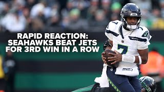 Rapid Reaction: Seahawks beat Jets for 3rd win in a row