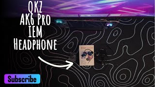 Unboxing QKZ AK6 Pro IEM Gamiing Earphones