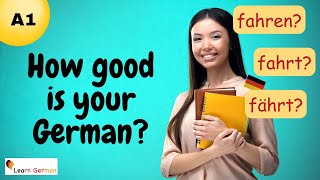 Teste dein Sprachgefühl A1 | Test your German A1 | German for beginners | Learn German